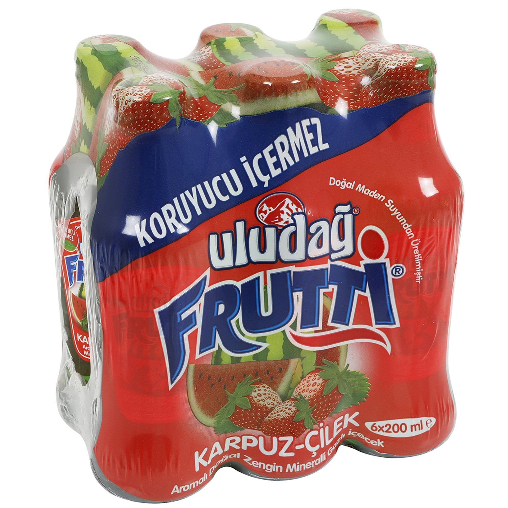 Uludag Frutti Watermelon - Strawberry Mineral Water